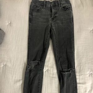 Made well black jeans